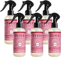 Mrs. Meyer's Room and Air Freshener Spray Non-Aerosol Spray Bottle Infused with Essential Oils Peppermint 8 Fl Oz. (Pack of 6)