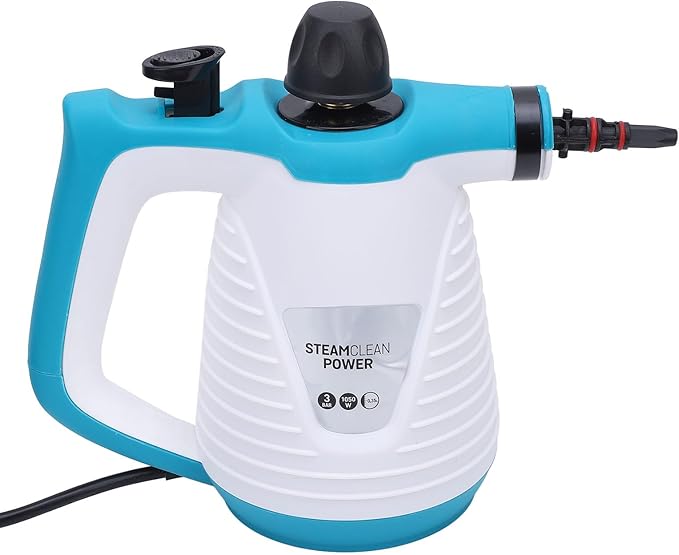 Pressurized Handheld Steam Cleaner Safe Multi Steam Cleaner 9 Accessories for Home and Car Cleaning (US Plug 110V)