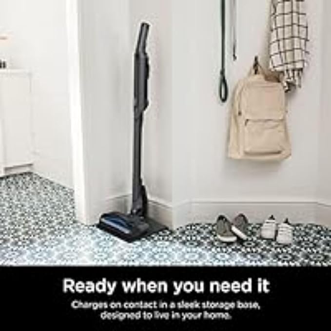 Shark WANDVAC System Pet Ultra-Lightweight Powerful Cordless Stick Vacuum with Charging Dock WS642 Grey