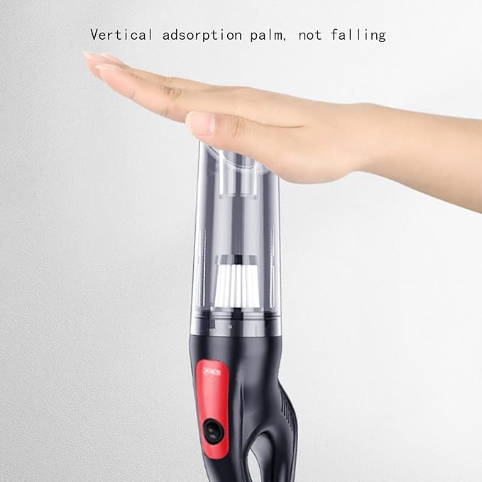 Portable Cordless Stick Vacuum Flexible Brush Head Light Weight Quiet Handheld Vacuum Cleaner for Cleaning Carpet and Hardwood Floor Pet HairDebrisDustsCrumbs