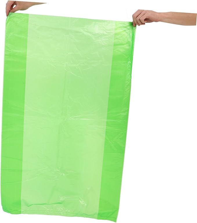 50pcs Thickened Tear-resistant Plastic Trash Bags Large Capacity Garbage Liners for Kitchen Bathroom Home Use PE Material Multipurpose Waste Bags