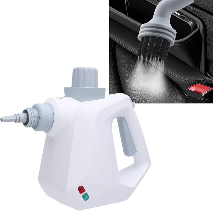 1000W Steam Cleaner 250ml Capacity High Temperature High Pressure Steam Cleaning Machine for Kitchen Corners Car Bathroom (US Plug 100‑120V)