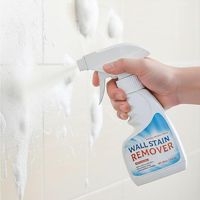 Wall Stain Remover Spray Highly Effective Mould Removal Spray - Prevents Mould Regrowth Wall Dust and Dirt Removal Cleaner Multi-Surface Cleaning Solution for BathroomsKitchen (3Pcs)