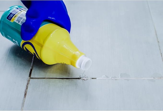 Zep Grout Cleaner + Shower Tub and Tile Cleaner ZU104632 32 oz and ZUSTT128 1 gal - Deep Cleans Grout Lines Removes Soap Scum Calcium Limescale and Dirt