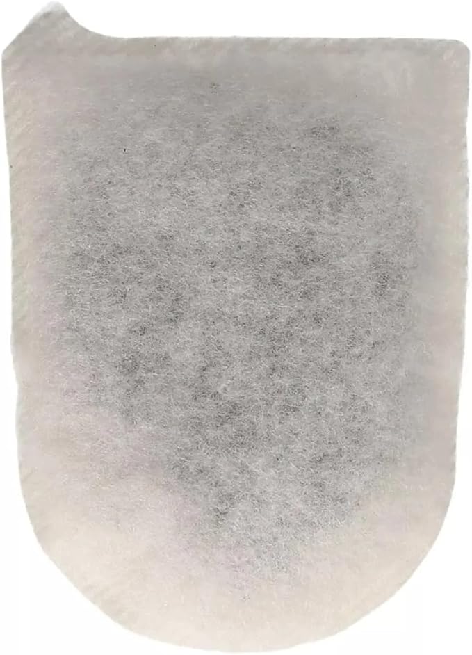 3pc/6pc Aquarium Filter Bags Reusable Fine Filter For Fresh Saltwater TanksCompatible forTetra Easycrystal600 FilterBoxFish Tank(WHITE)