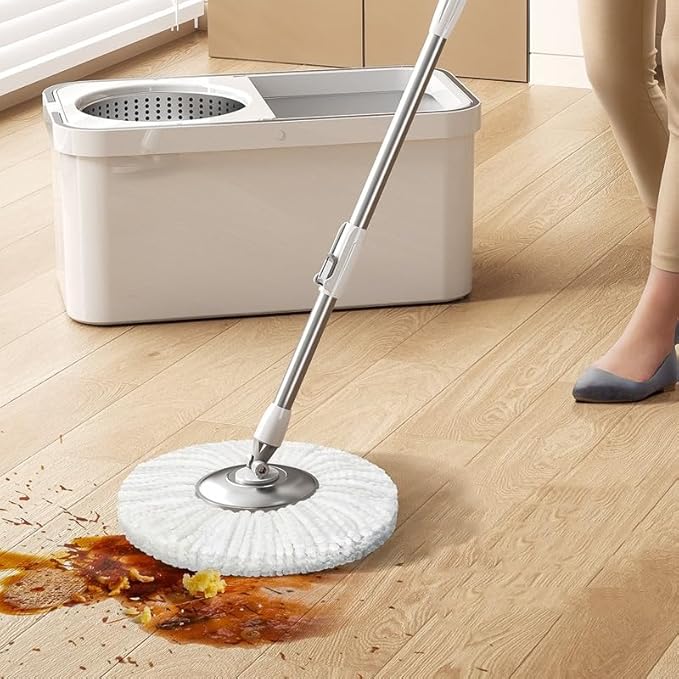 Rotating Mop Household Automatic Bucket No Need to Wash Floor Mops By Hand