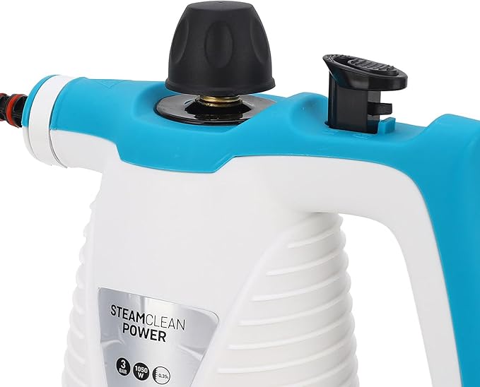 JQ388 350ml Handheld Steam Cleaner Kit Multifunctional Cleaning Machine for Kitchen Bathroom with 900-1050W Removes Oil Dust (US Plug 110V‑120V)