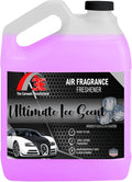 3E Ultimate Ice Scent Air Freshener Deodorizer and Odor Eliminator Ready-to-Use fragrance All Natural | Great for Cars Trucks SUVs RVs &amp More (128 oz) 1 Gallon Made in the USA