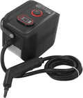 Handheld Steam Cleaner 1500W 4.5Bar Steam Cleaner Kit with 1.2L Tank 13s Rapid Heating Portable Steamer for Cleaning Tile Grease Dirt Grout Car Detailing for Home Hotel (Black)