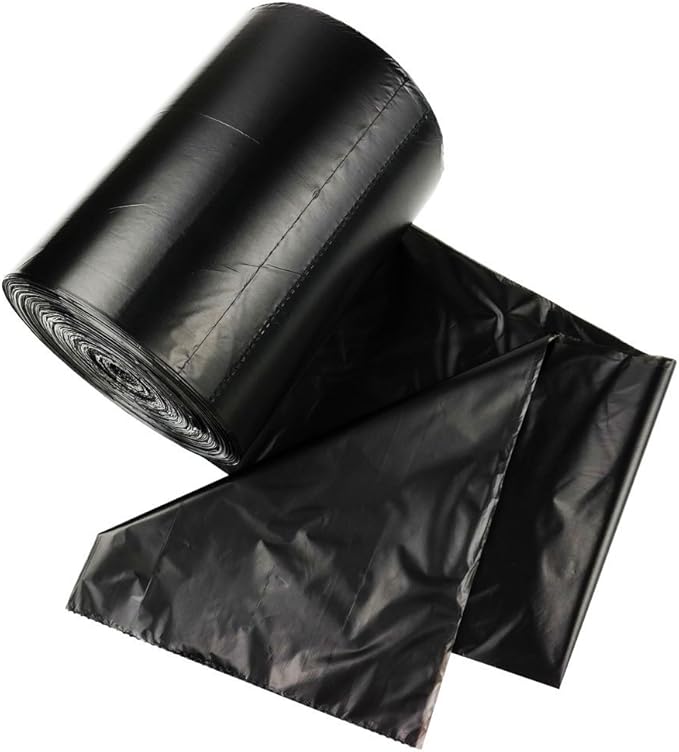 13 Gallon Kitchen Trash Can Liners 130 Counts Black