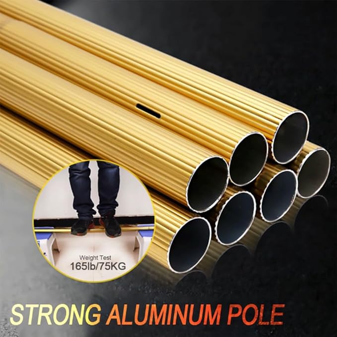 Window Cleaning Kit Outside Window Cleaner Retractable Rotatable Brush Head for High Altitude Car Window Glass Truck Window Wall and Photovoltaic Solar Panel Cleaning.