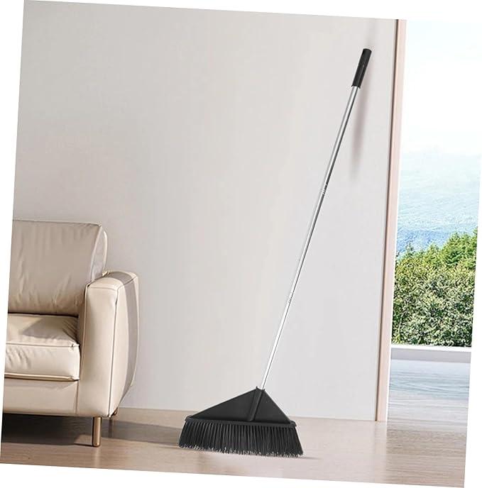 Wide Cleaning Broom Long Handle Scrub Broom for Outdoor and Indoor Household Cleaning Supply