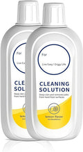 500mL Floor Cleaner. Compatible With Tineco FLOOR ONE S5 S3 IFLOOR3 IFLOOR2 IFLOOR SERIES. Natural Fresh Lemon Scented Floor Cleaning Machine Cleaning Liquid(500ml 2pc)