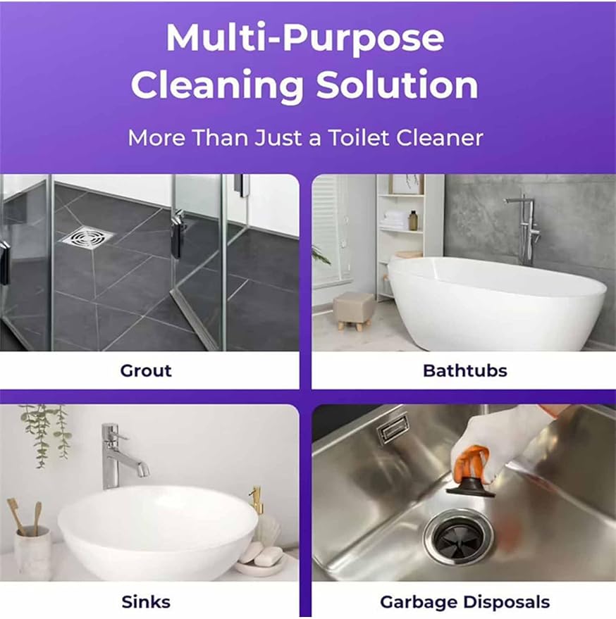 Fizclean Toilet Cleaner Fizclean Toilet Cleaning Foam FizCleaning Powder FizClean Foam Cleaner Touch Free Foaming Foaming Powder (3)