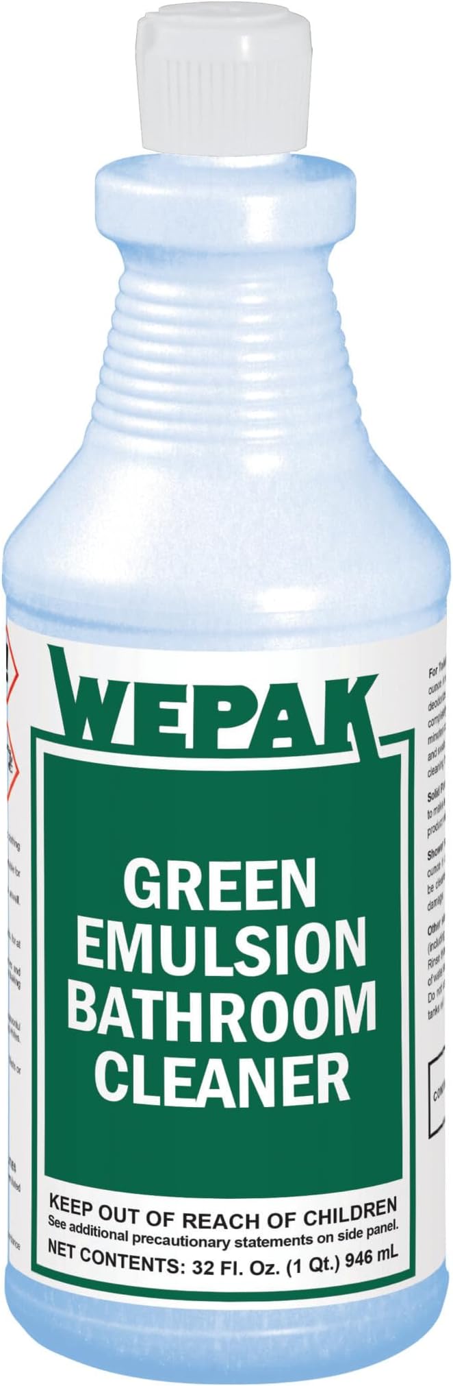WEPAK Professional Bathroom Cleaning Bundle 5-Piece Set with Porcelain Cleaner Mildew Remover Green Emulsion Cleaner Delimer Drain Conditioner