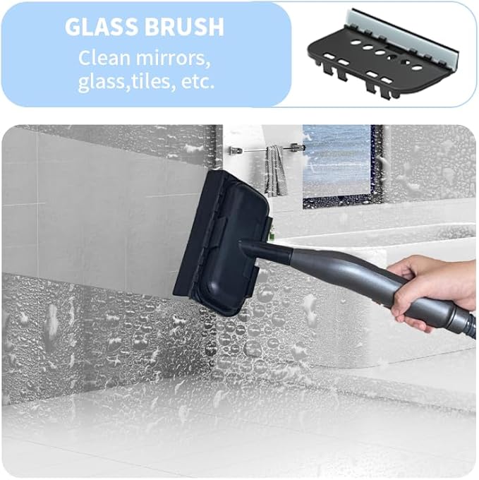 Handheld Steam Cleaner for Home Pressurized Portable Handheld &amp Mop 2-in-1 Steamer for Cleaning with 10 pcs Accessories for Multi-Surface Cleaning Floors Tiles Grout Kitchen Bathroom Couch