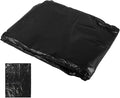 Black Garbage Bags 25pcs 80×100cm Thick 2.5 Mil Trash Bags for Bathroom Kitchen Bedroom Wastebasket Liners Home Use