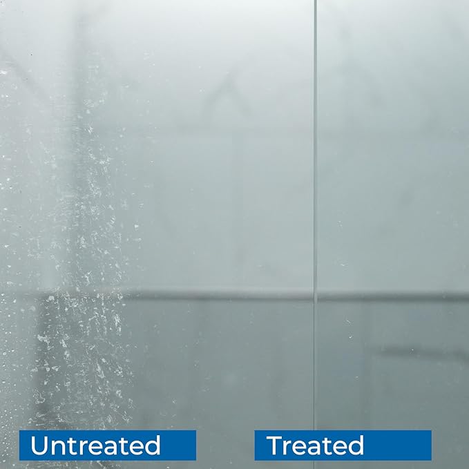 Mapei UltraCare Sealer for Glass Tiles &amp Shower Doors 12 oz Spray Easy-to-Use Protective Barrier for Water Repellency Reduces Soap Scum &amp Hard Water Buildup Keeps Glass Cleaner Longer
