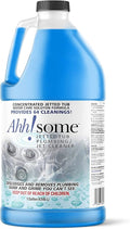 AhhSome Jetted Tub &amp Hot Tub Cleaner Powerful Spa Bath Cleaning Solution for Jacuzzis &amp Whirlpools 1 Gallon (64 Treatments) Professional Grade Septic Safe Solution for Hot Tubs Made in USA