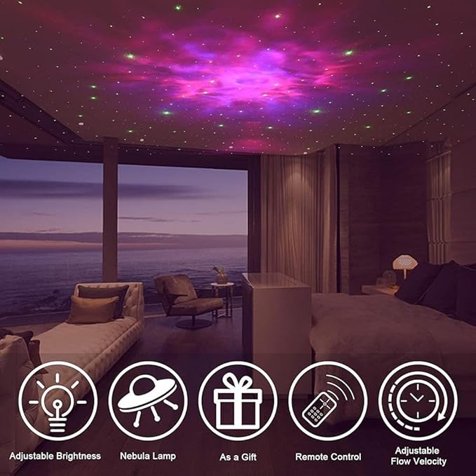 Star Projector Cordless Vacuum