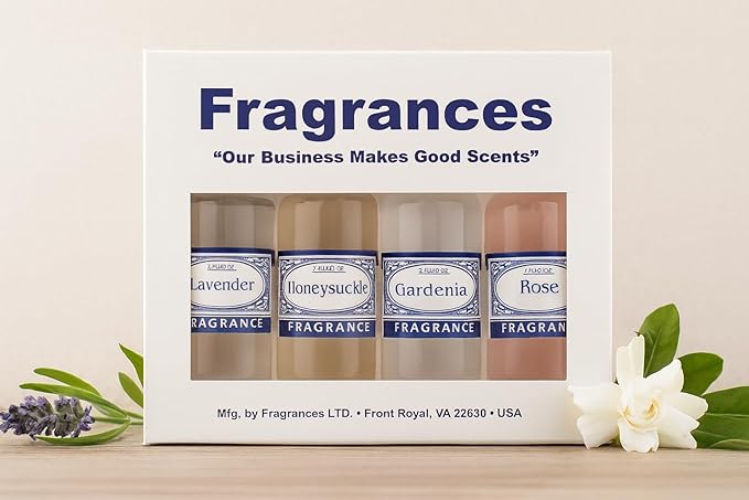 Rainbow RainMate Sirena Hyla Compatible Vacuum Fragrances – Assorted Fragrance 4-Pack For Water-Based Vacuums (Garden in Bloom - Lavender Honeysuckle Gardenia Rose)