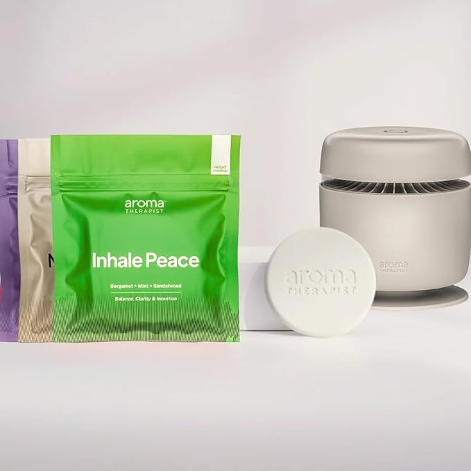 Chill Out AromaPuck 3-Pack Bundle (Inhale Peace Mallow Moods and Let Me Sleep)