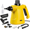 Pressurized Steam Cleaner Handheld Multi-Surface Steamer with 11 Accessories &amp Steam Lock 350ml Tank for Home Car Kitchen Bathroom Windows – Chemical-Free Deep Cleaning