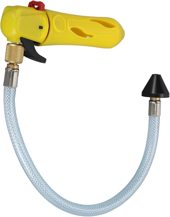 SUNGOOYUE Threaded Drain Efficient CO2 Canister Cleaner for AC Condensate Line for Easy Draining and (Yellow)