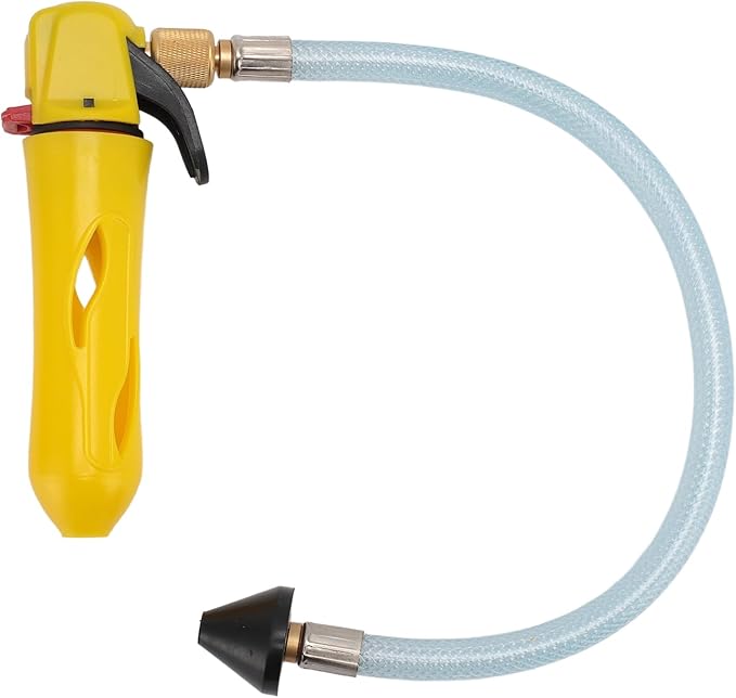 AC Drain Line Cleaner Tool Portable AC Condensate Line Cleaner for AC Clogs (Yellow)