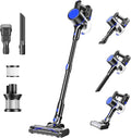 DUMOS Cordless Vacuum Cleaner Lightweight Stick Vacuum Cleaners for Home Powerful Suction &amp LED Lights Rechargeable Battery for Carpets Pet Hair Hardwood Floors