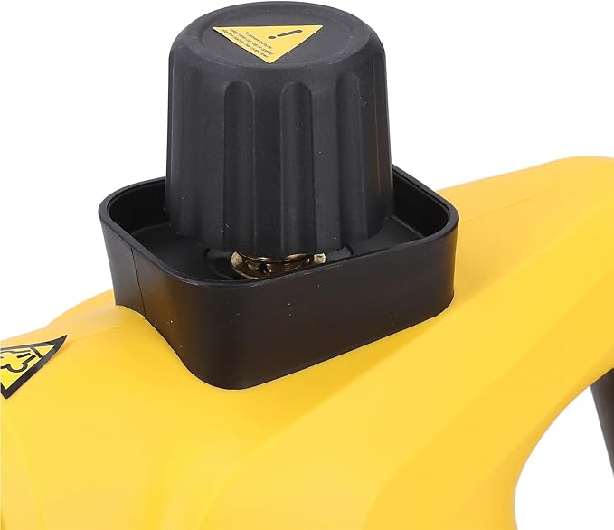 Handheld Steam Cleaner Yellow Multipurpose Portable with High Temperature Pressure Portable Home Handheld Steam Cleaner Efficient Cleaning for Home Furniture Clothes Couch Car