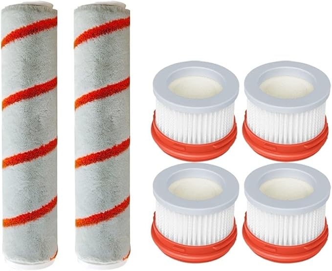 Compatible with Xiaomi Dreame V9 V10 V11 V8 V9B V9P XR Main Brush HEPA Filter Wireless Handheld Vacuum Cleaner (Color : Set 4)