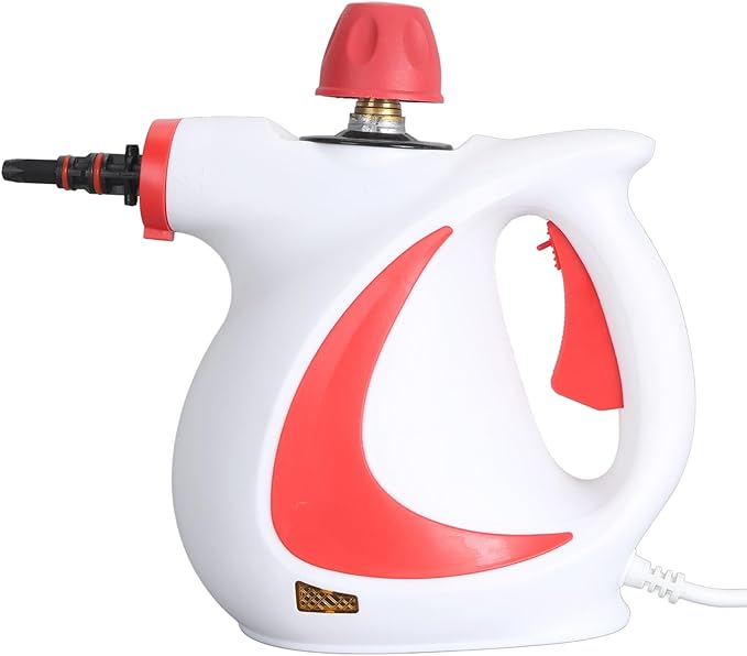 High Temperature Steam Cleaner Handheld Steam Cleaner 2.6-3.2BAR Pressure Energy Saving 3-5 Minutes Heating High Efficiency for Kitchen Range Hoods (US Plug 110V)