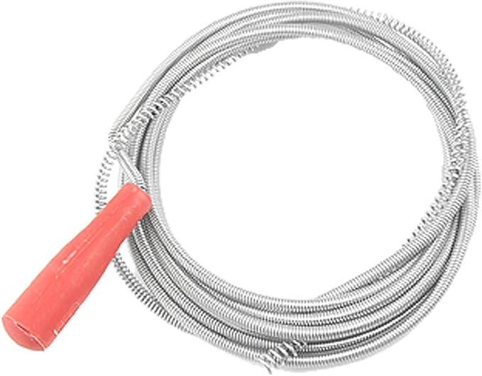 Metal Plumbing Sewer Drain Pipe Cleaner 4.2M Red (id: 5b1 945 096 28e 5c7