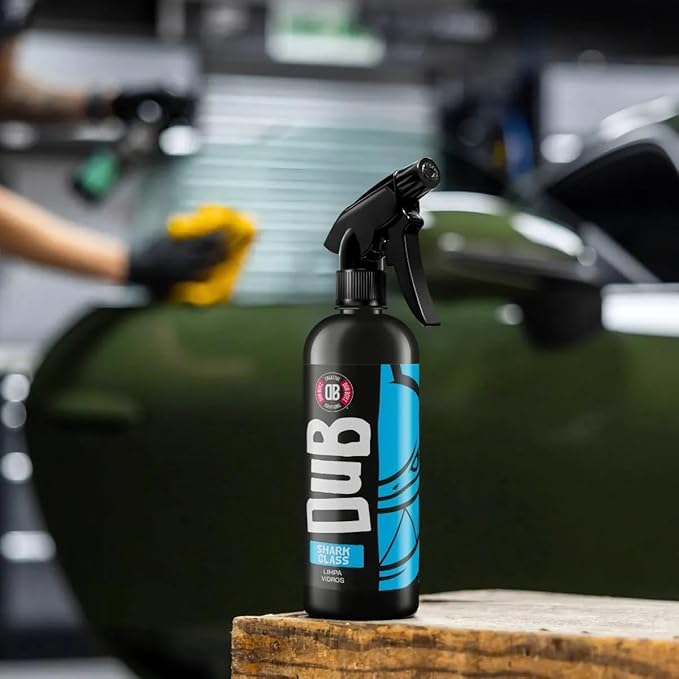DUB BOYZ Shark Glass Window and Glass Cleaner Streak-Free Formula Ammonia-Free Safe for Tinted Windows Fast-Acting Multipurpose Use for Automotive and Home Glass (16 Fl oz) 2 UND