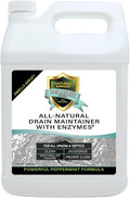 Natural Armor Enzyme Drain Maintainer - Gallon Drain Cleaner with Natural Enzyme Power to Prevent Buildup &amp Odors - Safe for Sinks Showers Grease Traps &amp Septic - Non-Toxic Formula 128 fl o