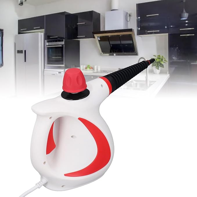 Handheld Steam Cleaner Pressurized Multi Steam Cleaner High Pressure Temperature 900W to 1050W Cleaning Machine for Home Appliances (US Plug 110‑120V)