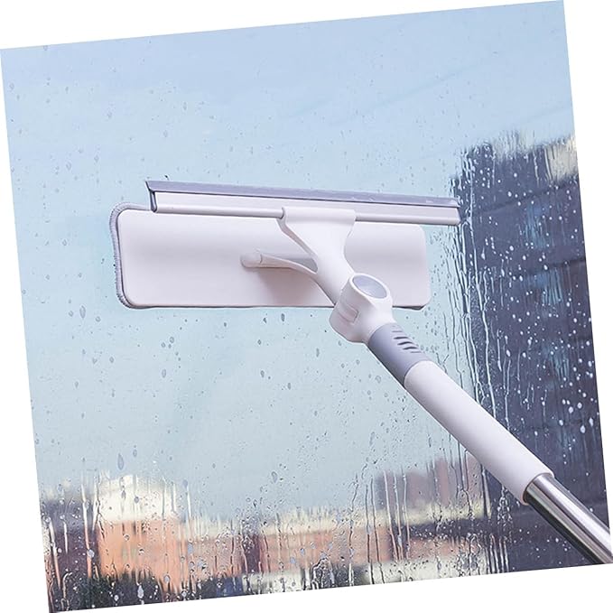 Ergonomic Glass Cleaning Wiper Multi-Purpose Window Cleaner Tool for Floor Window Scratch- Long-Lasting