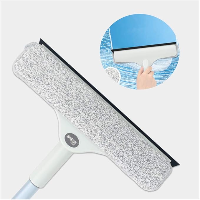 Magnetic Window Cleaner Bright Tools Telescoping High Window Cleaner Window Cleaning Equipment77-120Cm Long Telescopic Pole Best for Long Reach WindowB