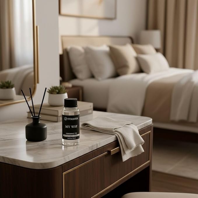 Hotel Collection Diffuser Oil - Waterless Diffuser Oil Refill for Cold Air Use - Hotel Diffuser Oil Fragrance - Essential Oil for Waterless Oil Diffusers - Vegan and Safe Formula 4oz