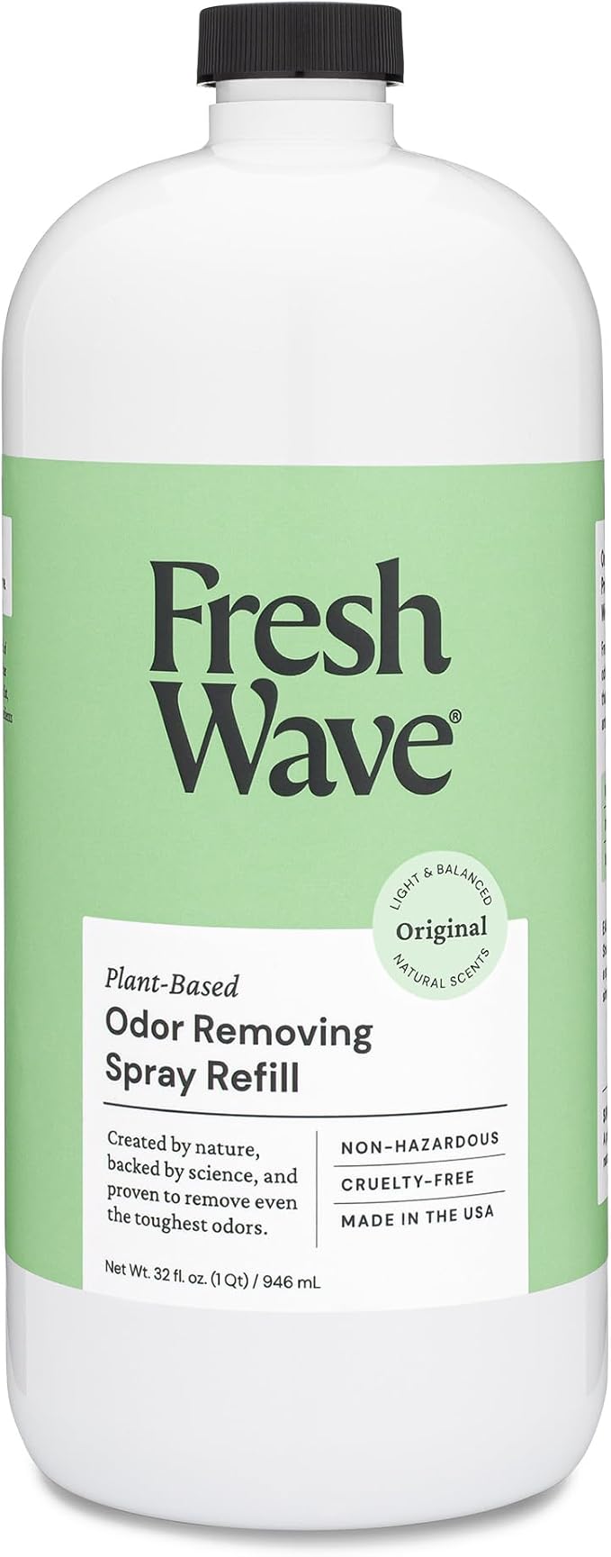 Fresh Wave Original Scent Odor Eliminator Spray &amp Air Freshener Refill 32 fl. oz.