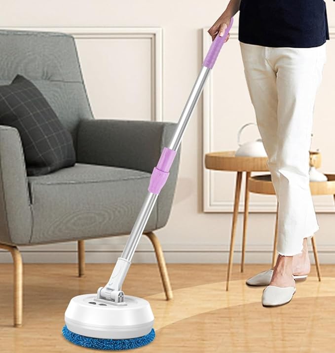 Wireless Electric Water Mop Cleaning Machine Automatic Wet Cleaner 2 in 1 Car Glass Ceiling Doors Windows Home Floor Mops
