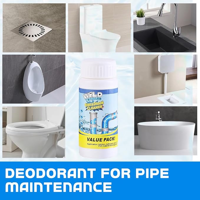 Sink Drain Cleaner 2025 New Sink and Drain Cleaner Multi-functional pipe unclogging agent Powerful Sink Cleaner for Kitchen and Pipes Cleaning Tool (1PCS)