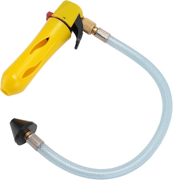 AC Drain Line Cleaner Tool Portable AC Condensate Line Cleaner for AC Clogs (Yellow)