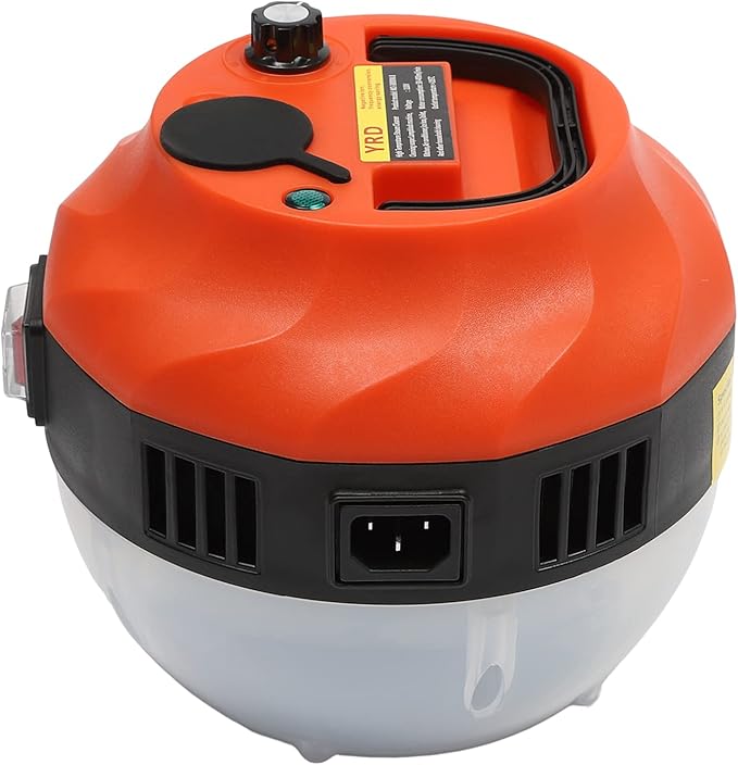 1600W Steam Cleaner with 6-Gear Adjustable Steam 0.35Gal Water Tank and Multiple Brushes for Home Cleaning of Floors Kitchens and Upholstery