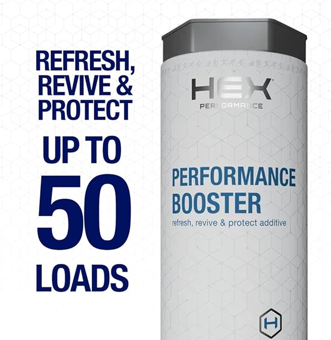 HEX Performance Fabric Booster Fresh 100 Load (Pack of 2) - Safe for Activewear Made for Sensitive Skin Eco-Friendly
