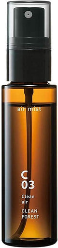Clean Forest Clean Air Mist Made in Japan with Eucalyptus Globulus Pine Hinoki 50ml