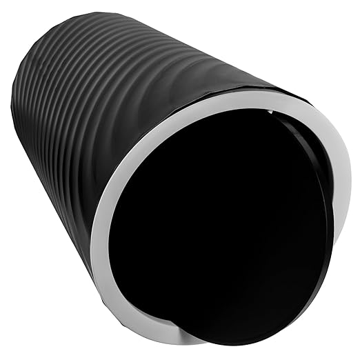 Small Bathroom Trash Can with Lid Large Capacity Plastic Wastebasket for Bedroom and Office Convenient Garbage Bin for Home Use