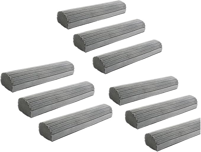 Squeeze Self-draining Collodion Mop Wood Floor Tiles Spin Household Cleaning Tools to Clean Walls and Ceilings(9PCS Sponge Head)