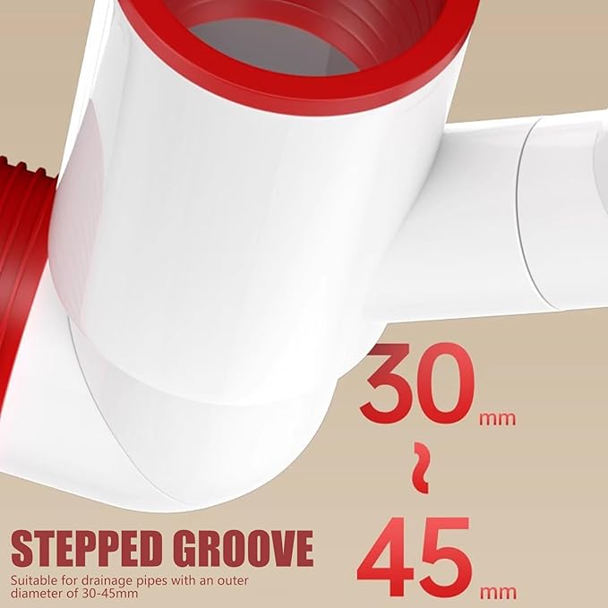 Multipurpose Odor Rotating Drain Connectors For Kitchens Supplies And Bathrooms With Easy Installation